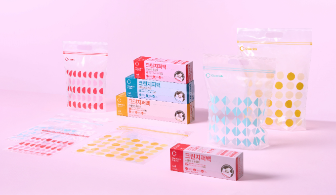 크린랩, 손잡이 적용한 지퍼백 신제품 선보여