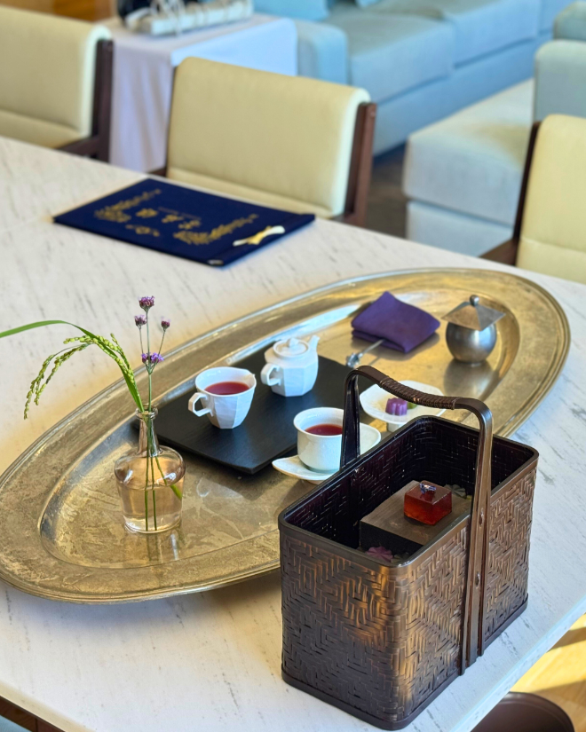 트럼프 객실 웰컴 티 '오감차', 경주 비비비당서 탄생 - 뉴스 썸네일 이미지