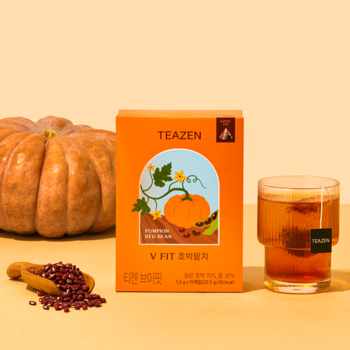 티젠, 무카페인 호박팥차 신제품 출시