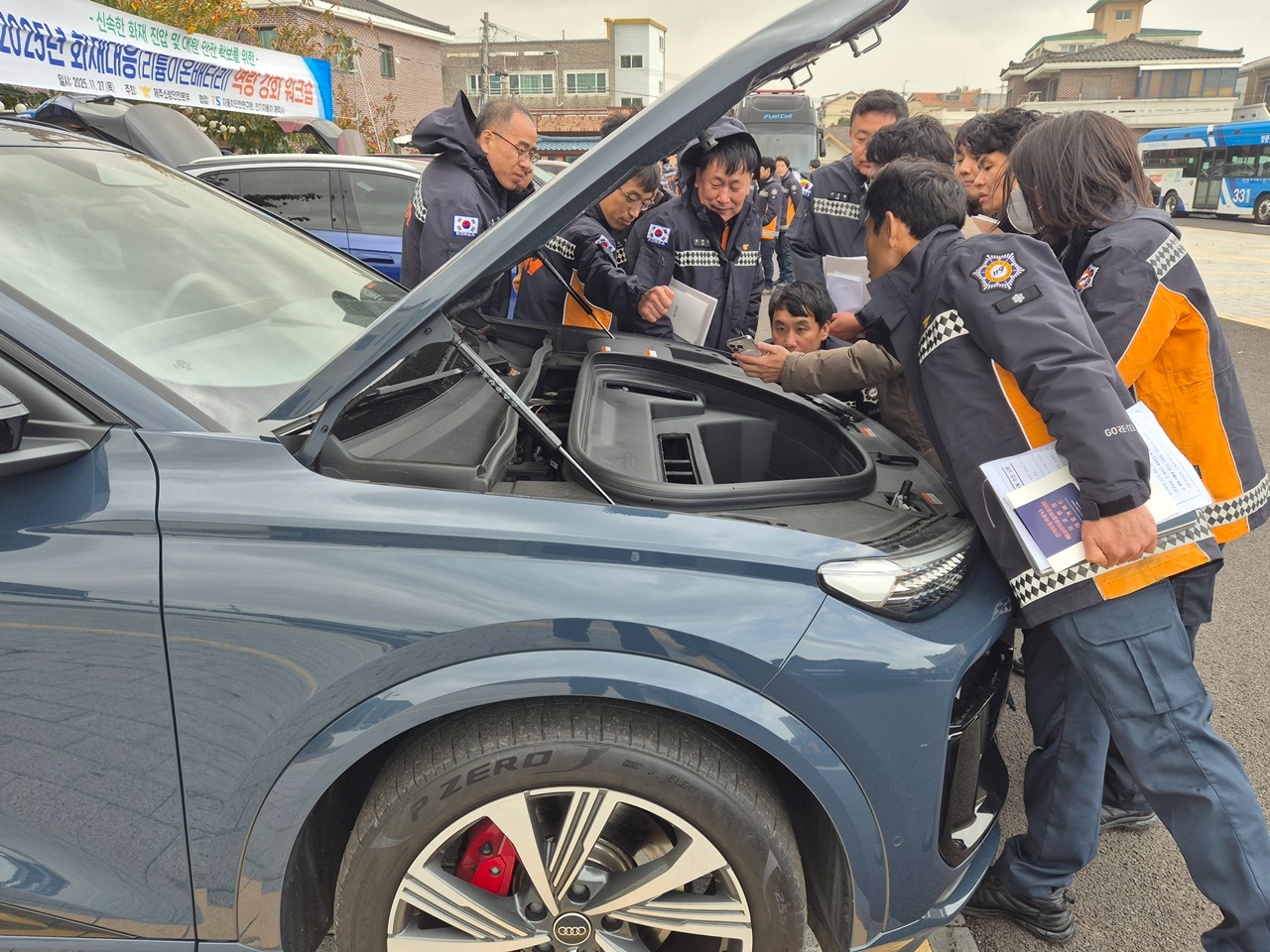 TS, 제주도 내 전기차 사고 구조역량 높인다