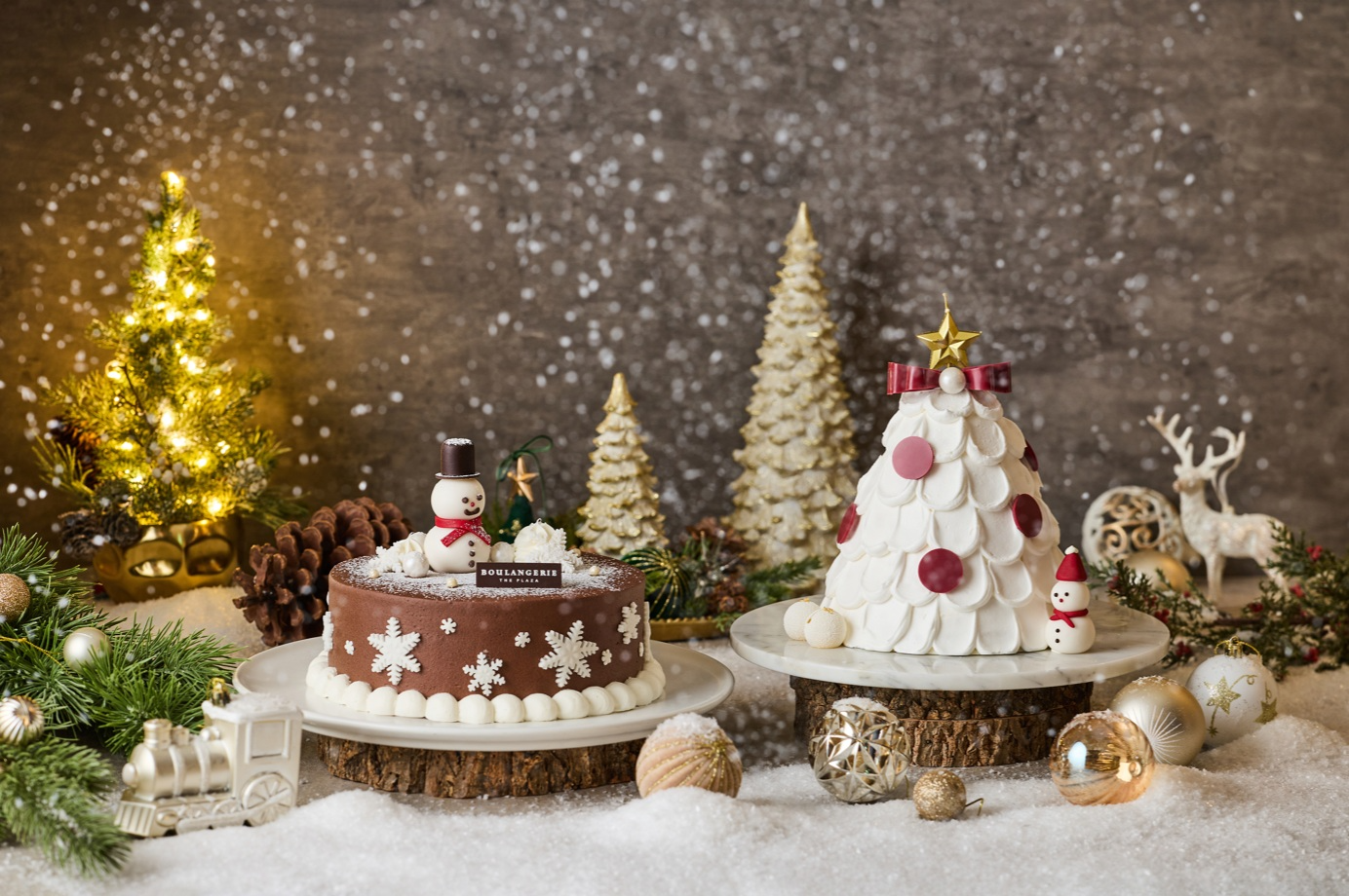 더 플라자, 크리스마스 케이크 및 트리 4종 출시
