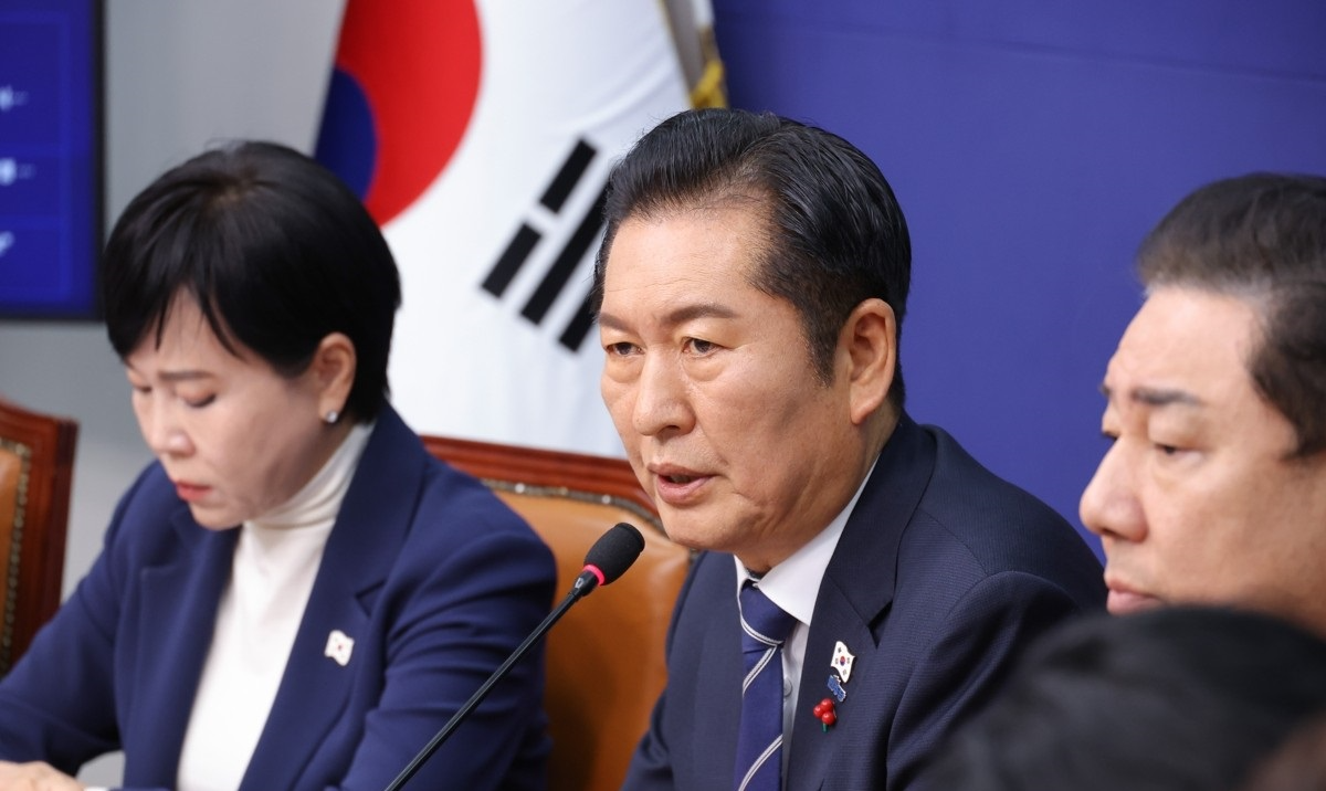 발언하는 정청래 대표(사진=연합뉴스)