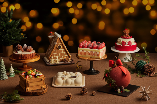 롯데호텔서울·월드 크리스마스 케이크.(사진=롯데호텔앤리조트)