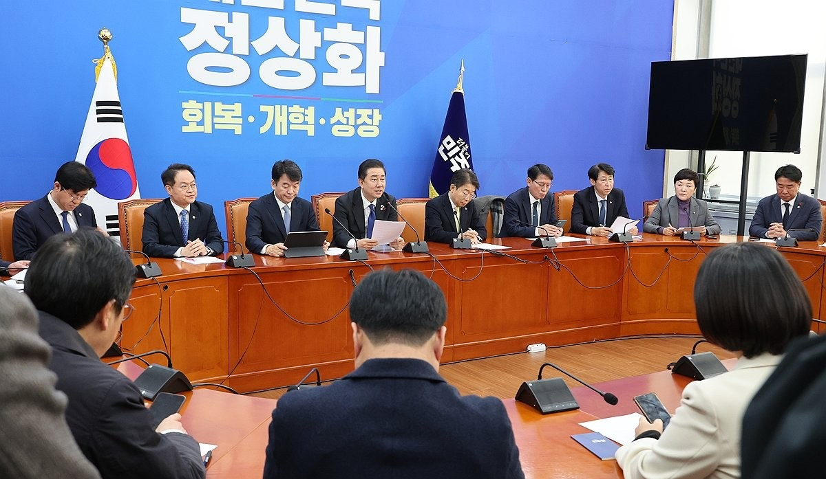 발언하는 김병기 원내대표(사진=연합뉴스)