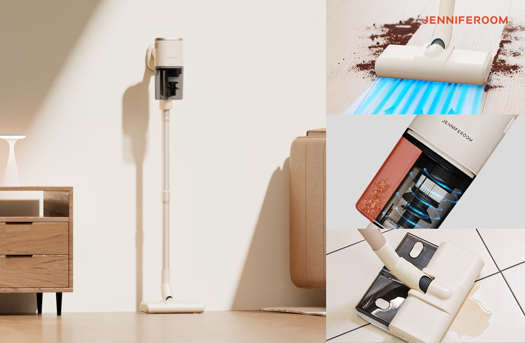 제니퍼룸, 초경량·강력 흡입 '에어클린 무선 청소기' 8일 출시