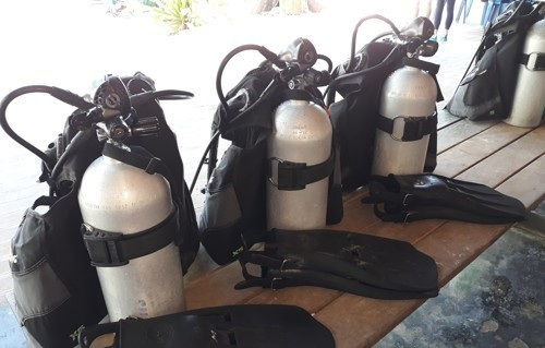 스킨스쿠버 장비(사진=연합뉴스)