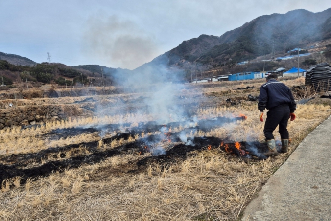 농촌지역 불법소각 집중 단속