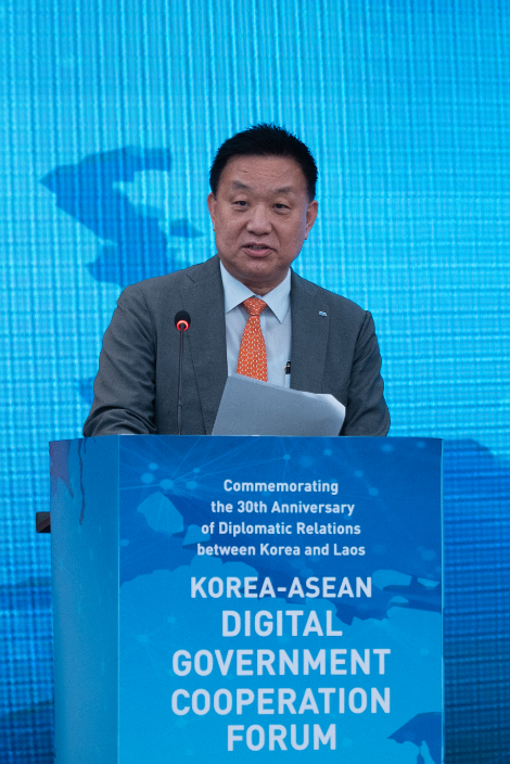 한국지능정보사회진흥원 황종성 원장. 사진=NIA