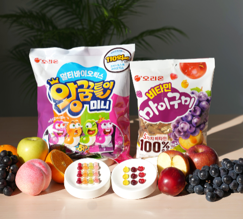 오리온, ‘비타민 마이구미’·‘멀티바이오틱스 왕꿈틀이’ 출시