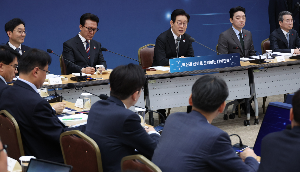 이재명 대통령, 과기부·개보위 업무보고 발언(사진=연합뉴스)