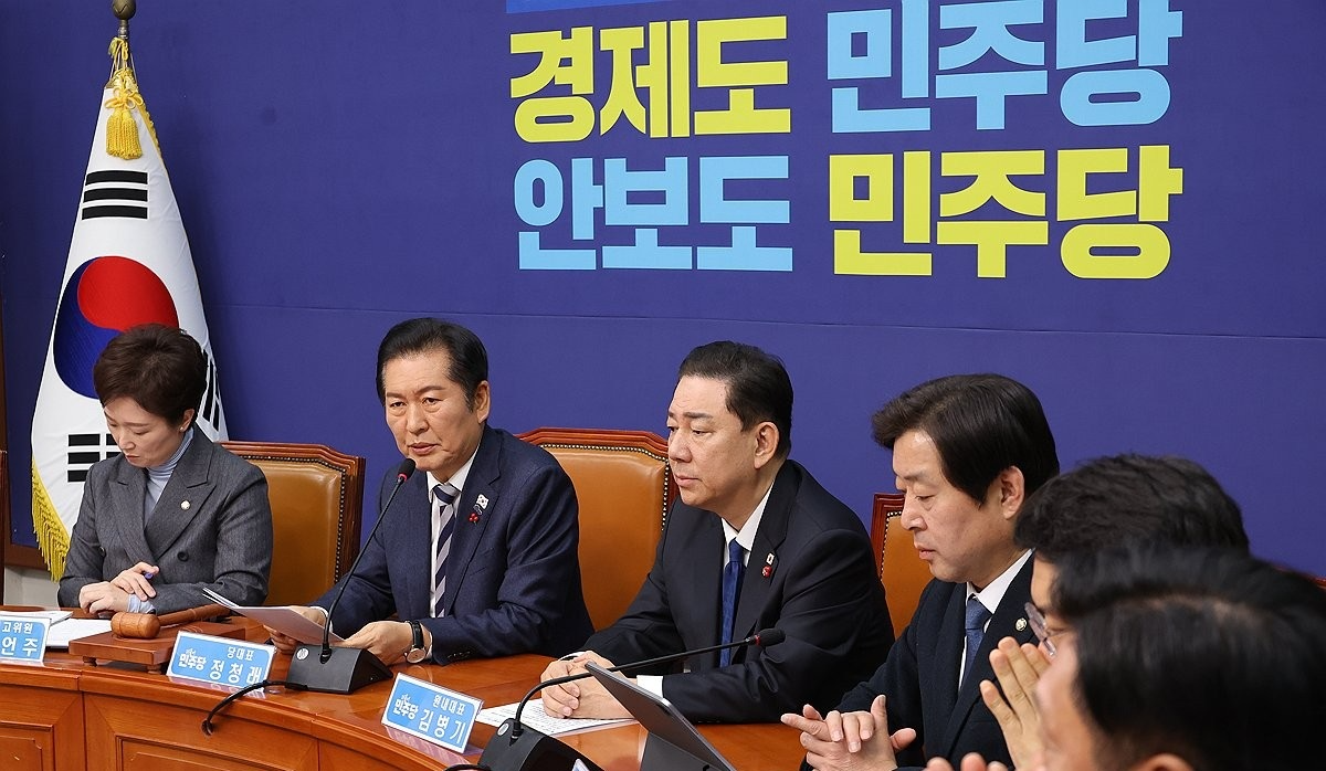 발언하는 정청래 대표(사진=연합뉴스)