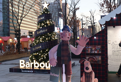 LF 바버, 광화문 마켓에서 크리스마스 팝업 운영