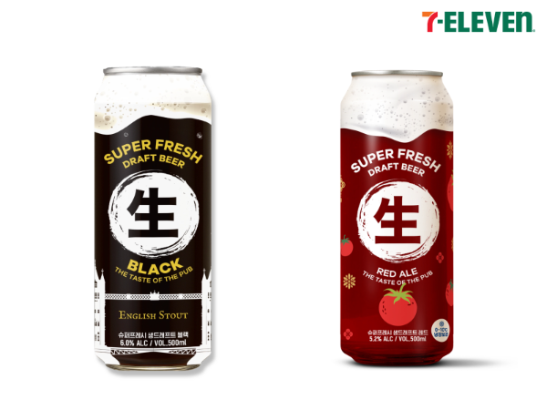 세븐일레븐, 생맥주캔 100만 캔 판매 기념 신제품 2종 출시