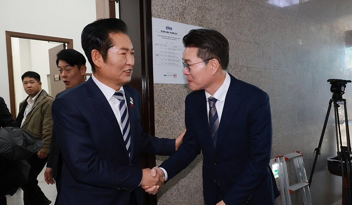 여권 서울시장 후보군 정원오, 정청래 찾아 면담... "먼 길 갈 채비"