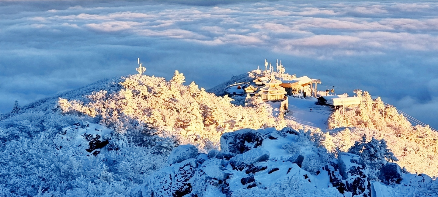부영그룹 무주덕유산리조트 설천봉 전경.(사진=부영그룹)
