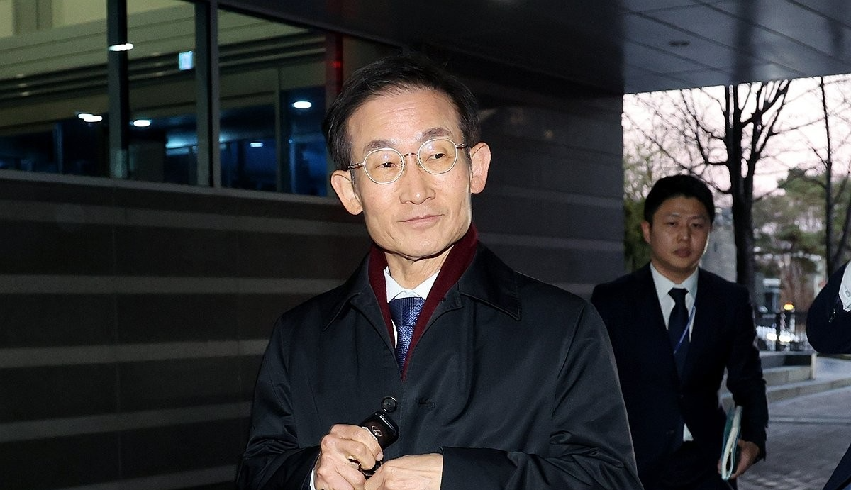 인사청문회 사무실 나서는 김호철 감사원장 후보자(사진=연합뉴스)