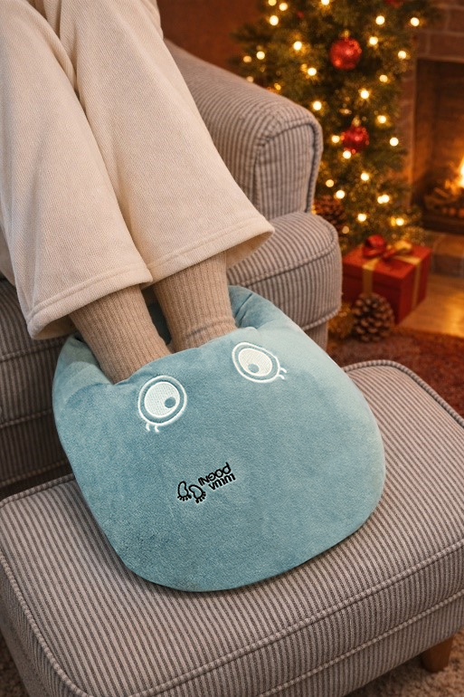 루루아 충전식 온수 발 찜질기 발포그니 출시