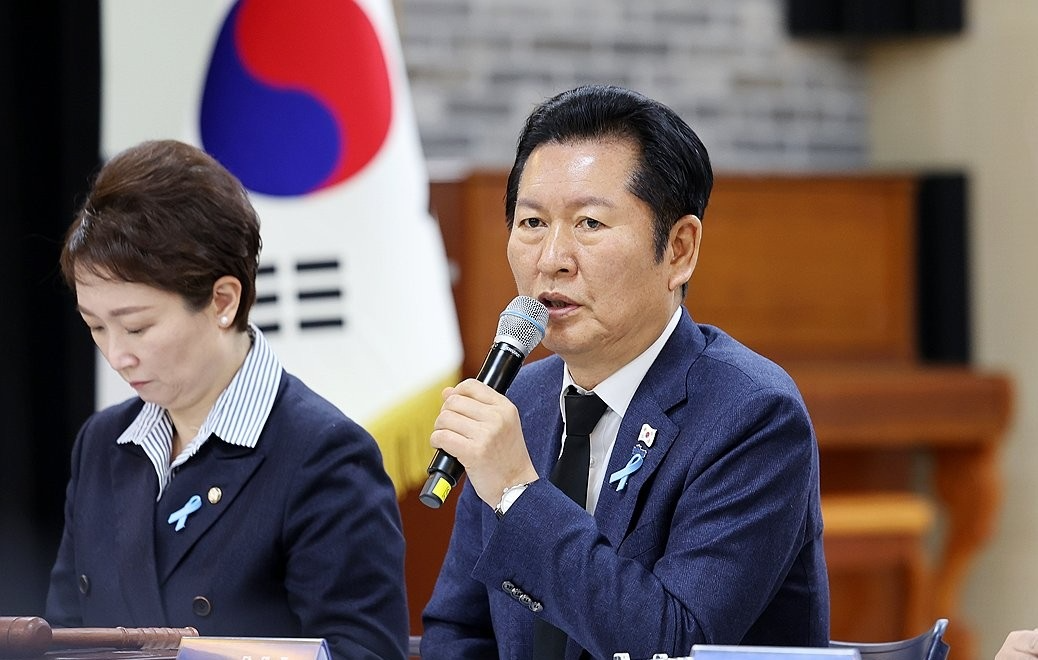 현장최고위원회의서 발언하는 정청래 대표(사진=연합뉴스)