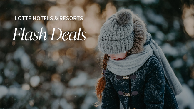 롯데호텔앤리조트 플래시 딜 타임세일 프로모션 이미지.(사진=롯데호텔앤리조트)