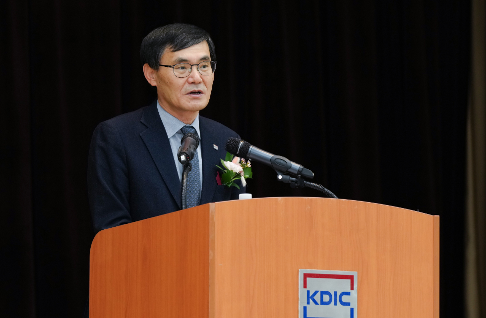 예금보험공사 김성식 사장. 사진=예금보험공사