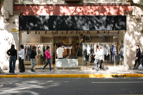 던스트, 상하이 팝업 성과로 중국 시장 매출 60% 증가