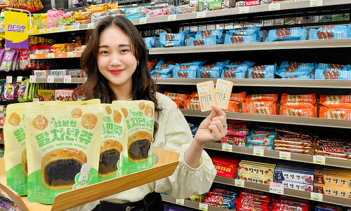 CU, 노티드와 말차 만쥬·케이크바 3종 신제품 출시