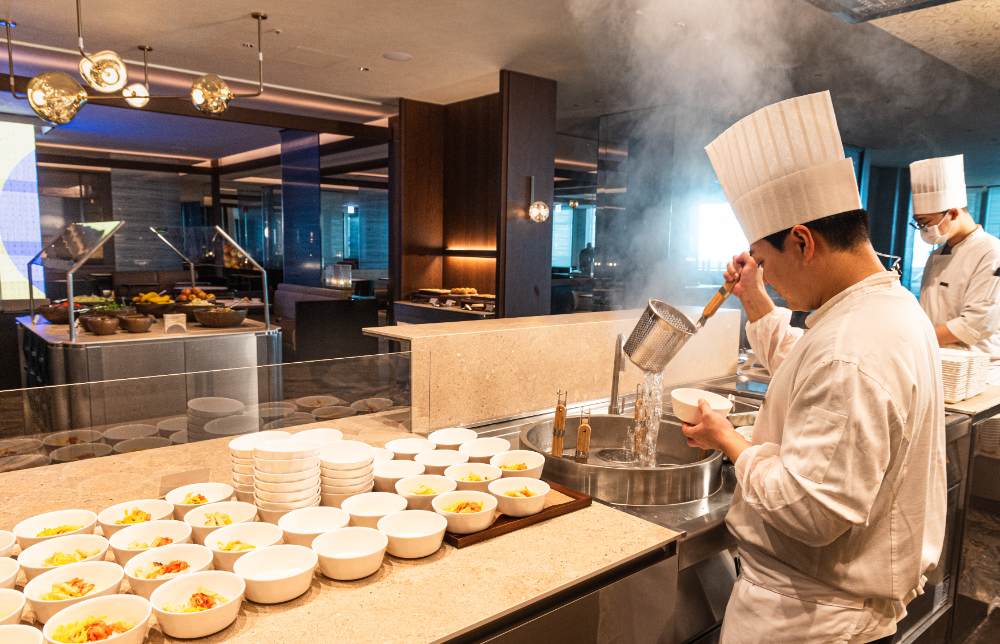 대한항공 프레스티지 동편(우측) 라운지.(사진=대한항공)