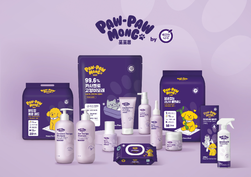 깨끗한나라 반려동물 브랜드 포포몽 연간 매출 256% 성장