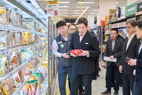 정용진 신세계 회장, 새해 첫 현장경영 진행
