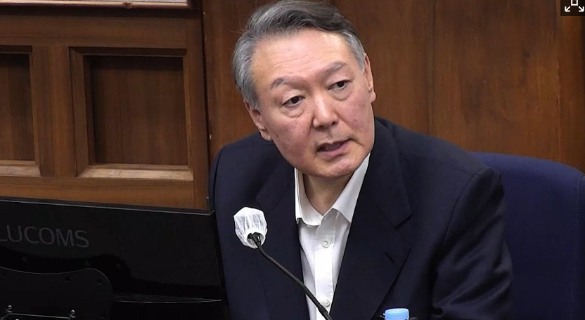 재판에서 발언하는 윤석열 전 대통령(사진=연합뉴스)