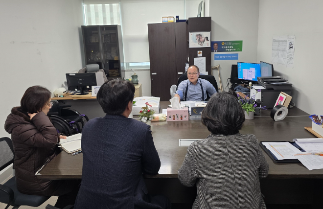 경기도의회 박재용 의원, 일몰 사업 공백 최소화 위해 집행부와 논의 / 경기도의회