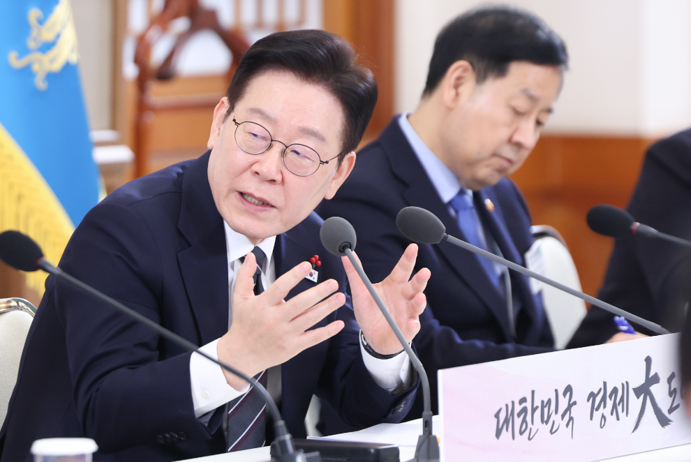 이재명 대통령, 경제성장전략 국민보고회 발언(사진=연합뉴스)