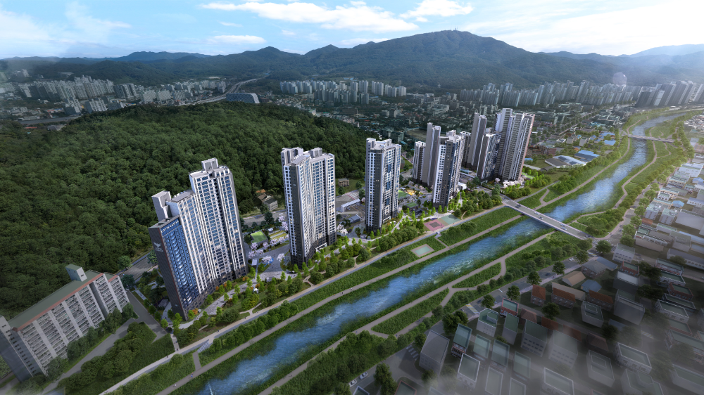 대전 롯데캐슬 더퍼스트 조감도.(사진=롯데건설)