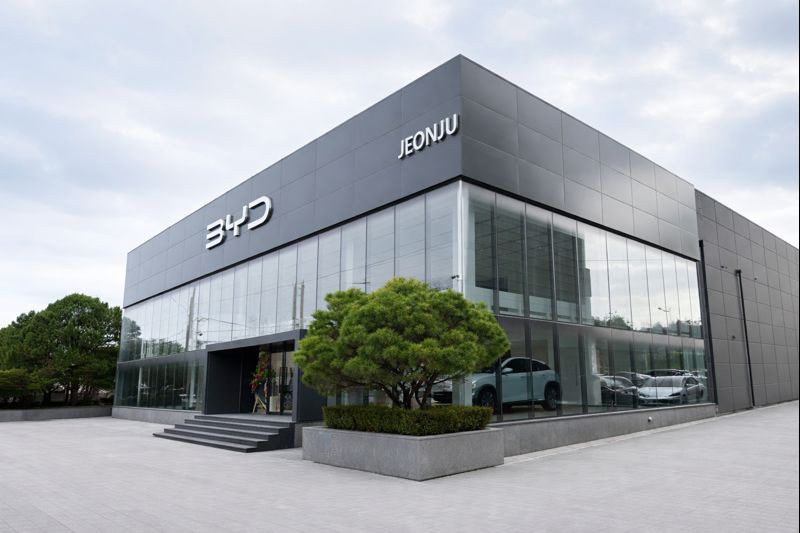 BYD Auto 전주 전시장.(사진=BYD코리아)