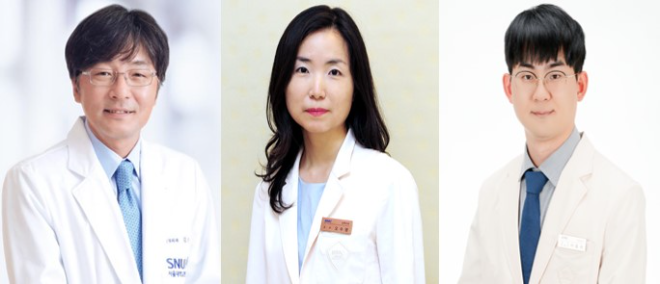 (왼쪽부터) 서울대병원 김승기, 삼성서울병원 오수영·이종석 교수. 사진=서울대병원