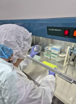 잔류물질검사 모습 / 경기도청