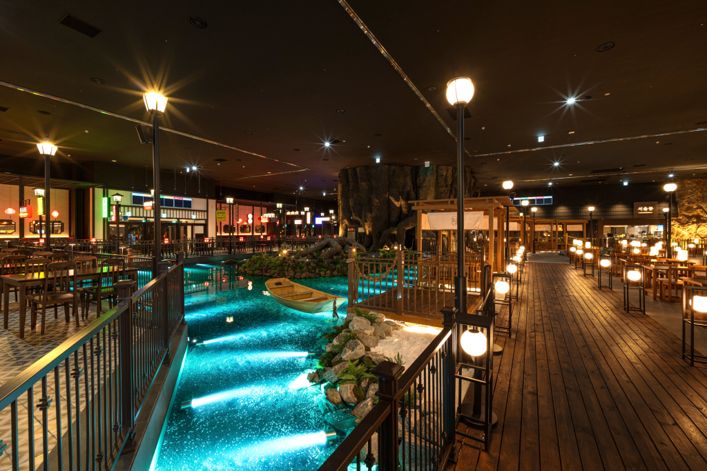 글로우서울이 기획한 인스파이어 오아시스 고메빌리지.(사진=대우건설)