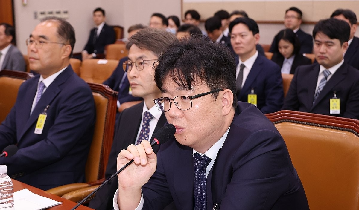 '건진법사 관봉권' 담당 최재현 서울남부지검 검사(사진=연합뉴스)