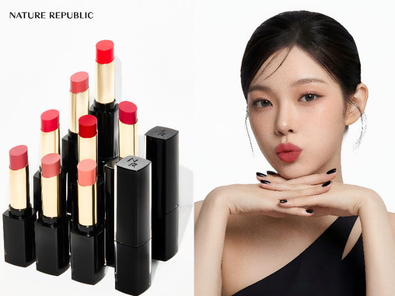 네이처리퍼블릭, 새틴 립 '립스튜디오 인텐스 뉴블랙' 8종 리뉴얼 출... - 뉴스 썸네일 이미지