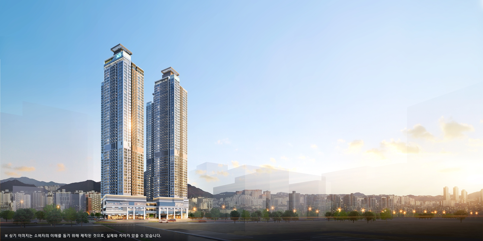 창원자이 더 스카이 투시도.
