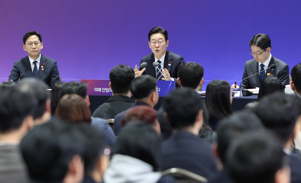 울산 타운홀미팅서 발언하는 이재명 대통령(사진=연합뉴스)