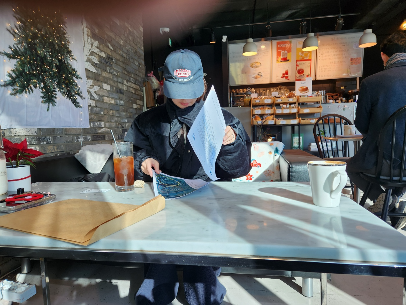 부친의 억울함을 탄원한 딸 인터뷰 사진