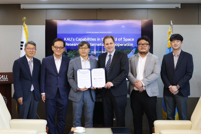 한국항공대, 독일 드레스덴공대와 우주항공 공동연구 협약